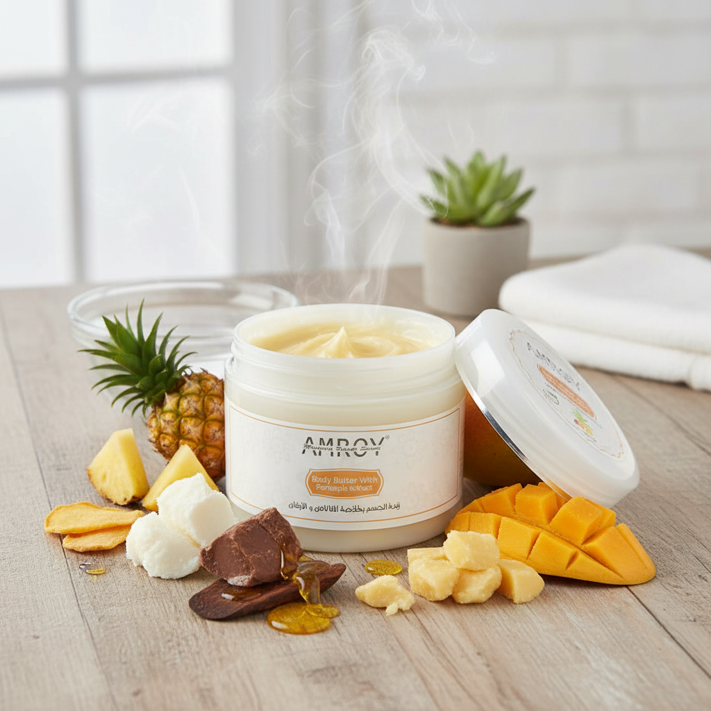 Body Butter With Peneaple extract and Argan Yağı 150 ml